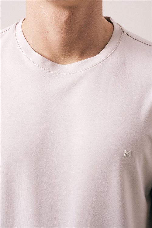 Wholesale Mens Beige T-Shirt
