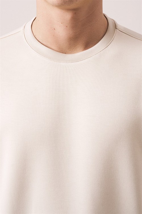 Wholesale Mens Beige T-Shirt