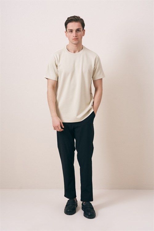 Wholesale Mens Beige T-Shirt