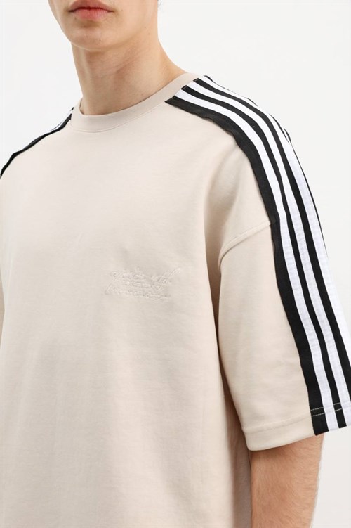 Wholesale Mens Beige T-Shirt and Pants Set