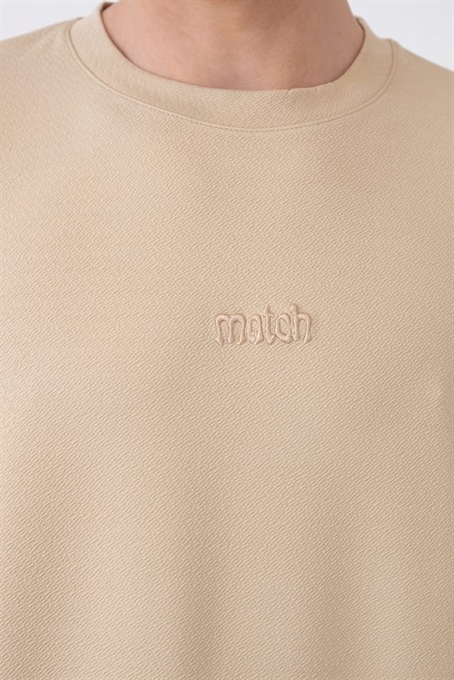 Wholesale Mens Beige T-Shirt