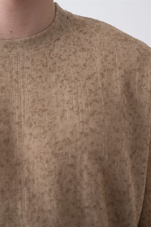 Wholesale Mens Beige T-Shirt