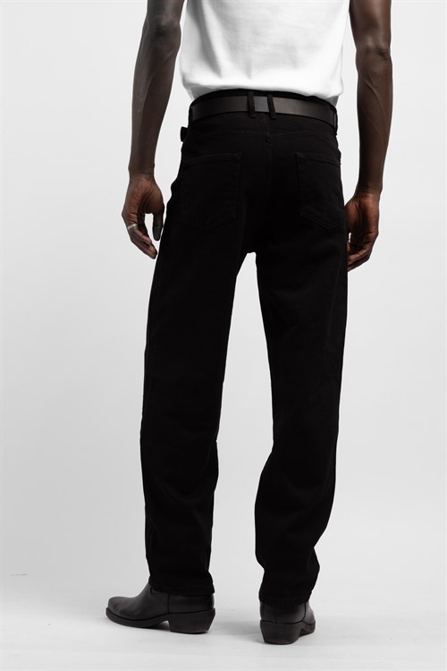 Wholesale Mens Black Baggy Jeans