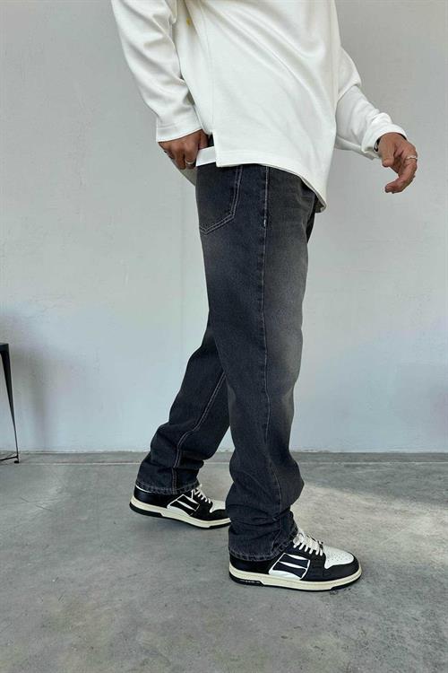 Wholesale Mens Black Baggy Jeans