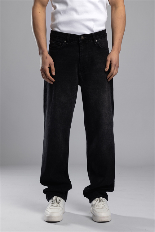 Wholesale Mens Black Baggy Jeans
