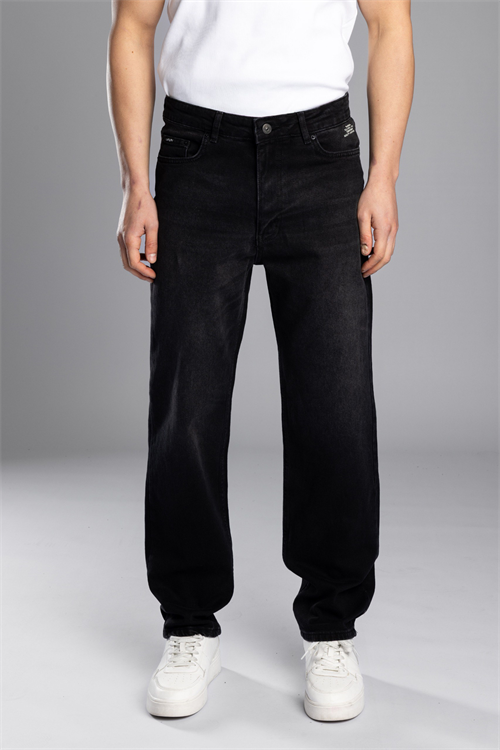 Wholesale Mens Black Baggy Jeans