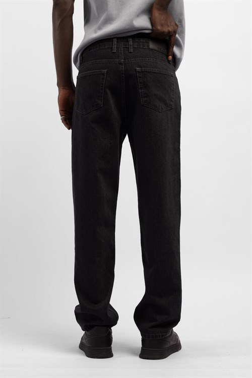 Wholesale Mens Black Baggy Jeans
