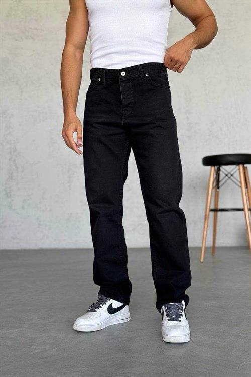 Wholesale Mens Black Baggy Jeans