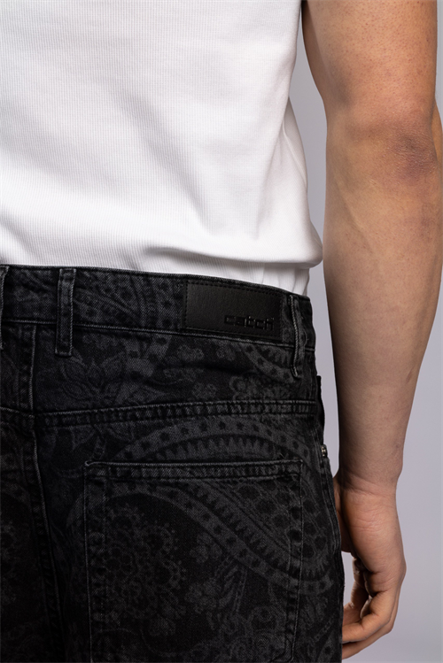 Wholesale Mens Black Baggy Jeans