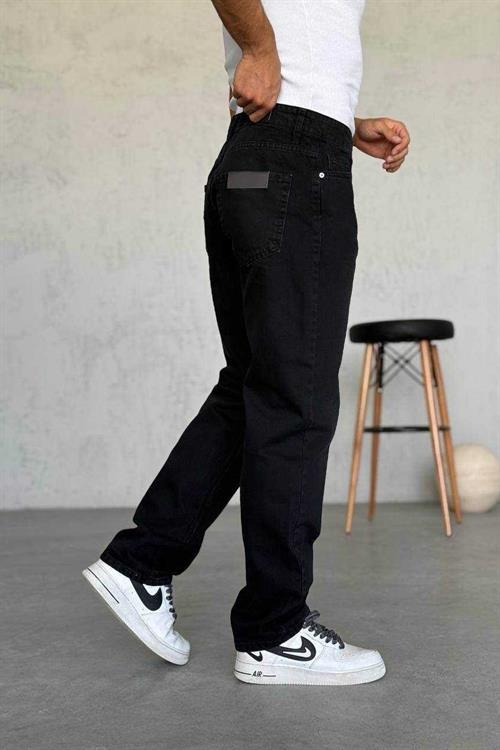 Wholesale Mens Black Baggy Jeans