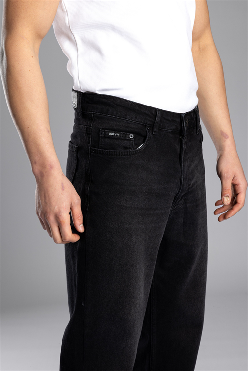 Wholesale Mens Black Baggy Jeans