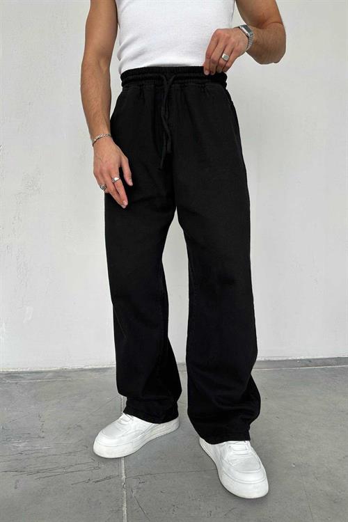 Wholesale Mens Black Baggy Pants