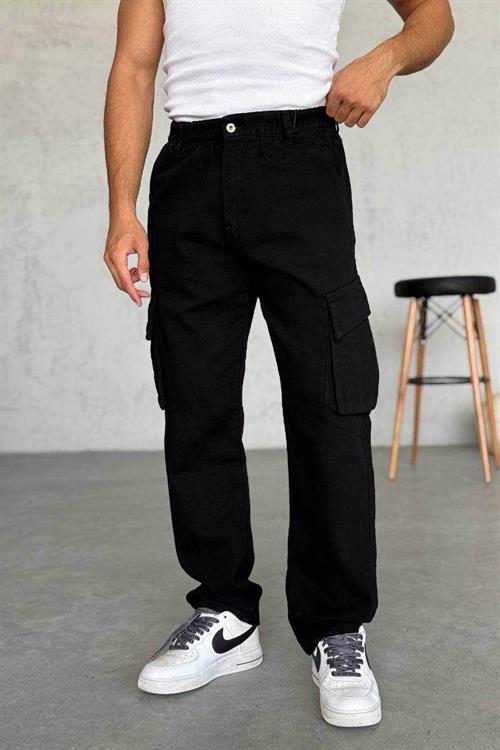 Wholesale Mens Black Baggy Pants