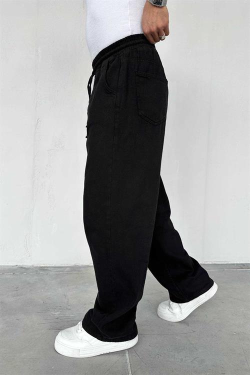 Wholesale Mens Black Baggy Pants