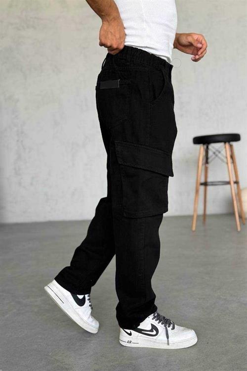 Wholesale Mens Black Baggy Pants