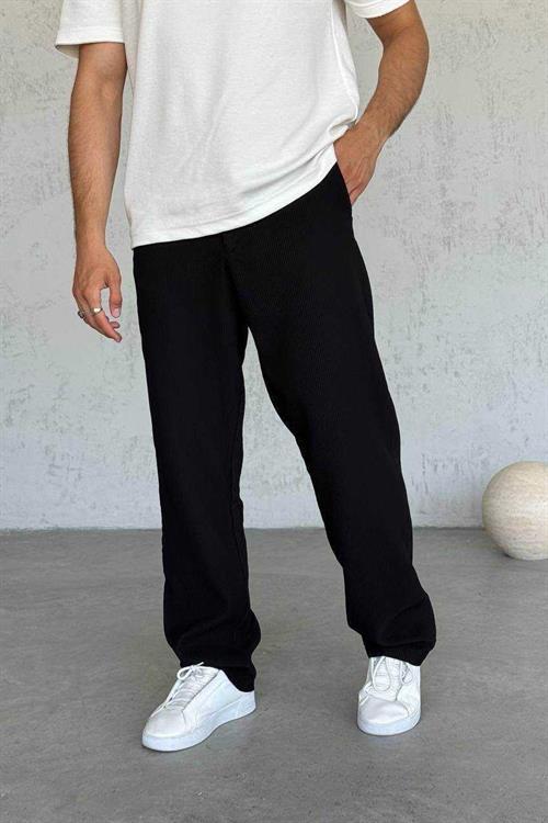 Wholesale Mens Black Baggy Pants