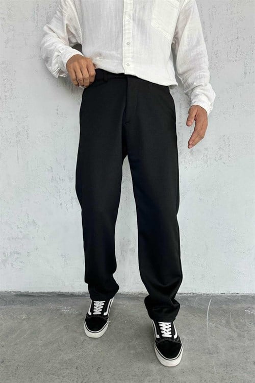 Wholesale Mens Black Baggy Pants