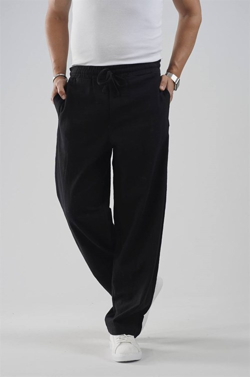 Wholesale Mens Black Baggy Pants