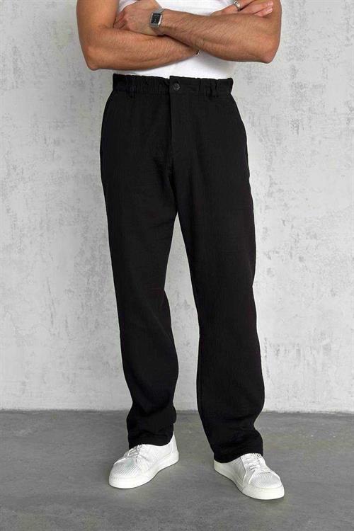 Wholesale Mens Black Baggy Pants