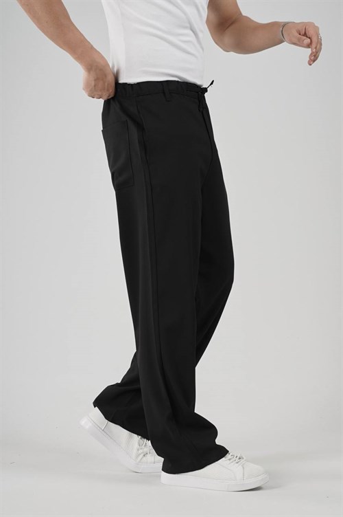 Wholesale Mens Black Baggy Pants