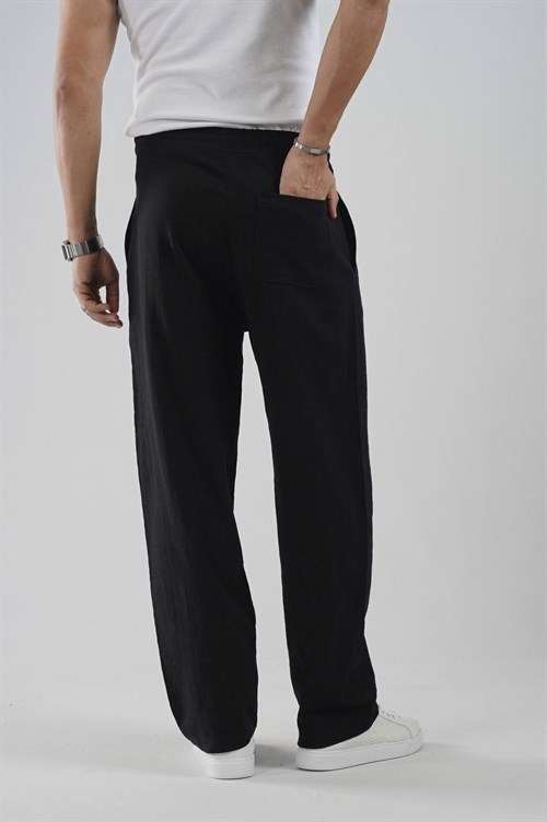 Wholesale Mens Black Baggy Pants