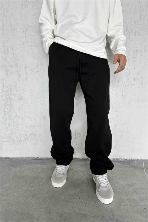 Wholesale Mens Black Baggy Pants
