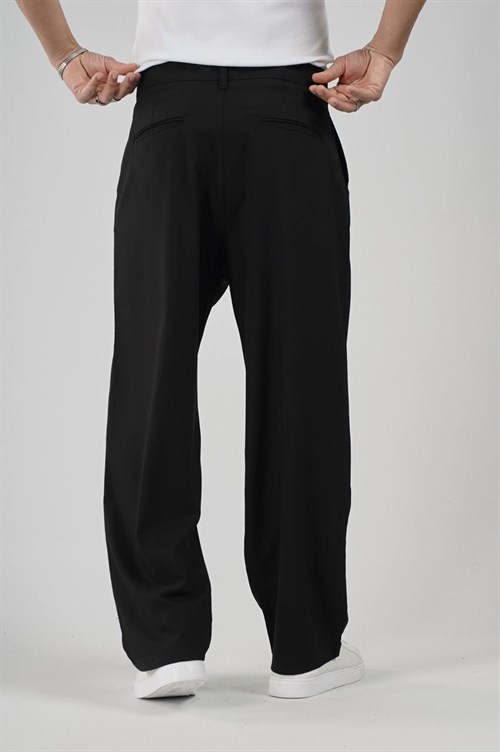 Wholesale Mens Black Baggy Pants
