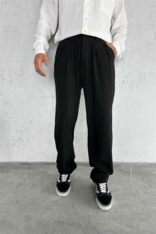 Wholesale Mens Black Baggy Pants