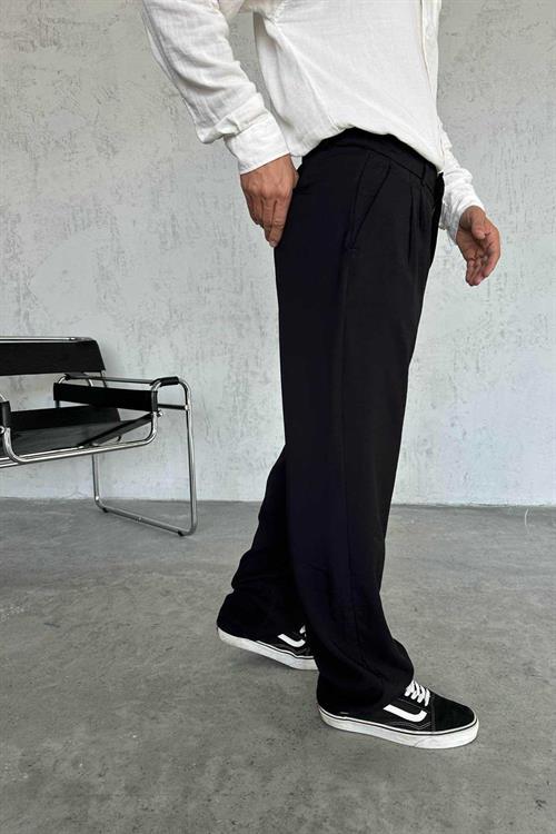 Wholesale Mens Black Baggy Pants