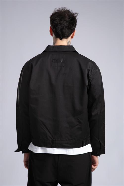 Wholesale Mens Black Detailed Jacket