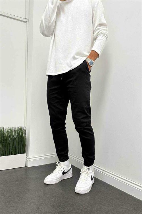 Wholesale Mens Black Jogger Pants