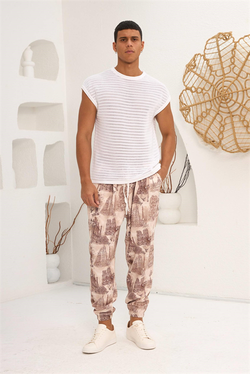 Wholesale Mens Beige Pants