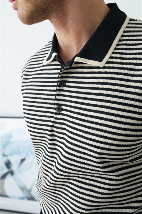 Wholesale Mens Black Polo T-Shirt
