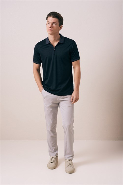 Wholesale Mens Black Polo T-Shirt