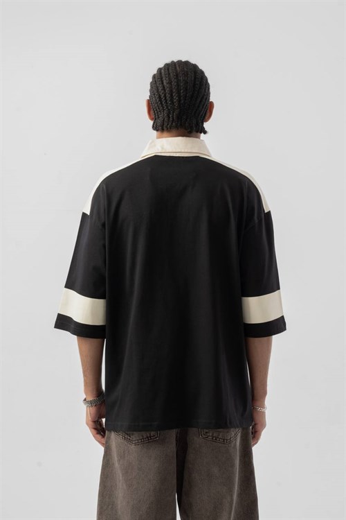 Wholesale Mens Black Polo T-Shirt