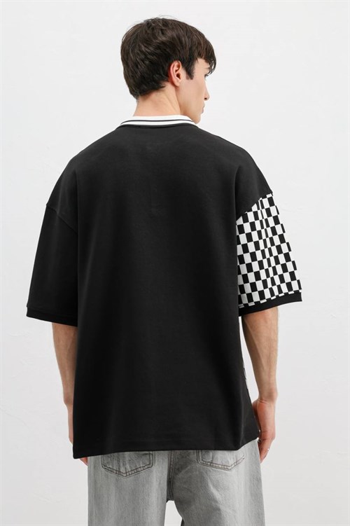Wholesale Mens Black Polo T-Shirt