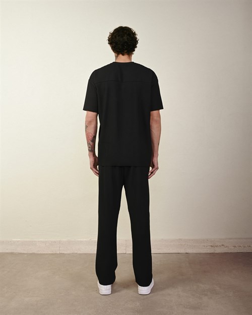 Wholesale Mens Black Polo T-Shirt