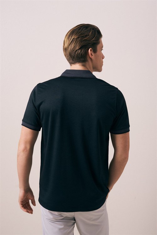 Wholesale Mens Black Polo T-Shirt