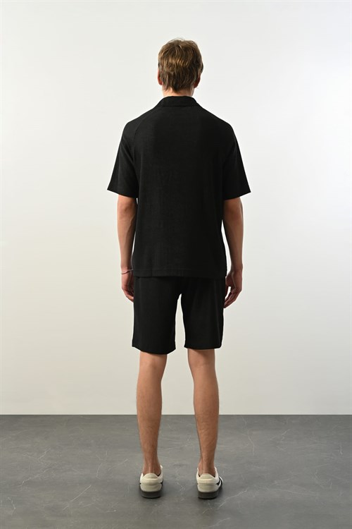 Wholesale Mens Black Polo T-Shirt