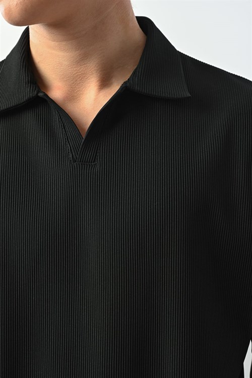 Wholesale Mens Black Polo T-Shirt