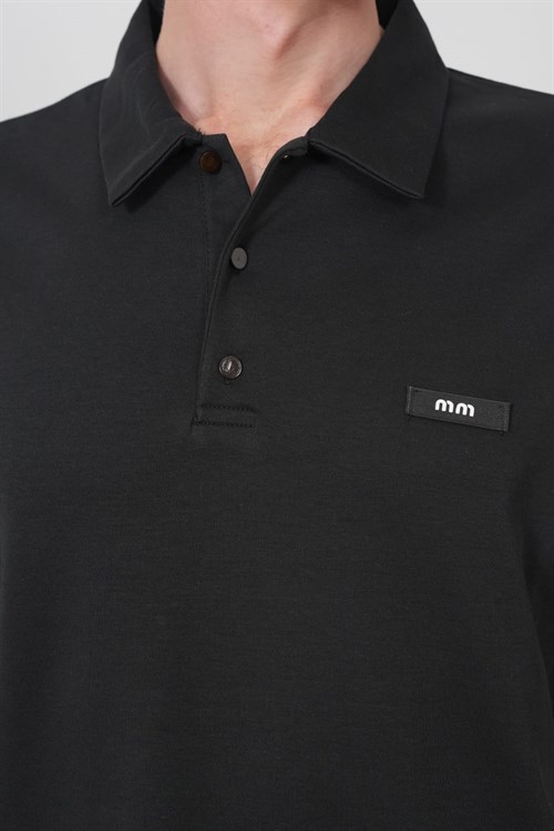 Wholesale Mens Black Polo T-Shirt