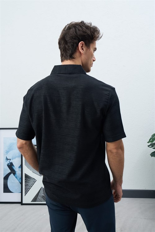 Wholesale Mens Black Polo T-Shirt