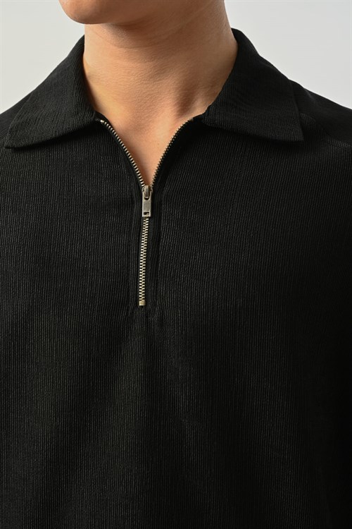 Wholesale Mens Black Polo T-Shirt