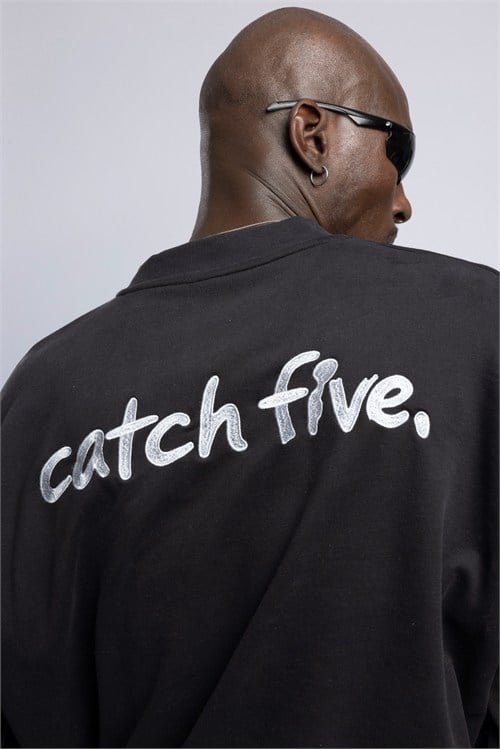 Wholesale Mens Black Sweatshirt 
