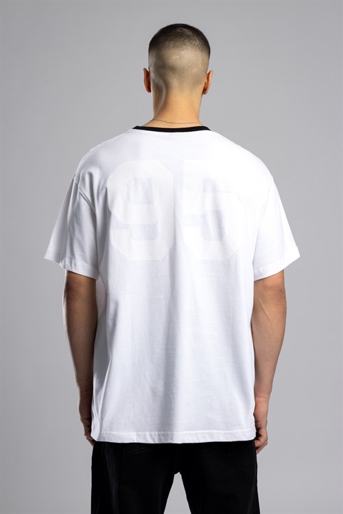 Wholesale Mens Black Printed T-shirt