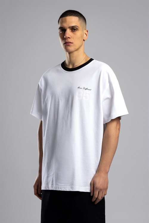 Wholesale Mens Black Printed T-shirt