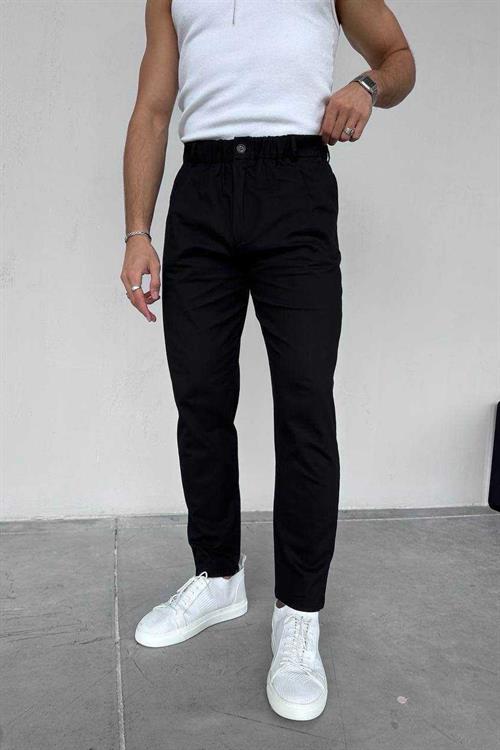 Wholesale Mens Black Regular Fit Pants