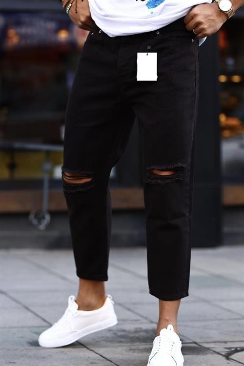 Wholesale Mens Black Relaxed Fit Jeans