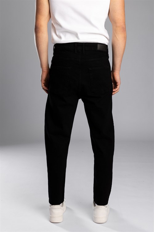 Wholesale Mens Black Relaxed Jeans