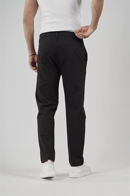 Wholesale Mens Black Relaxed Pants